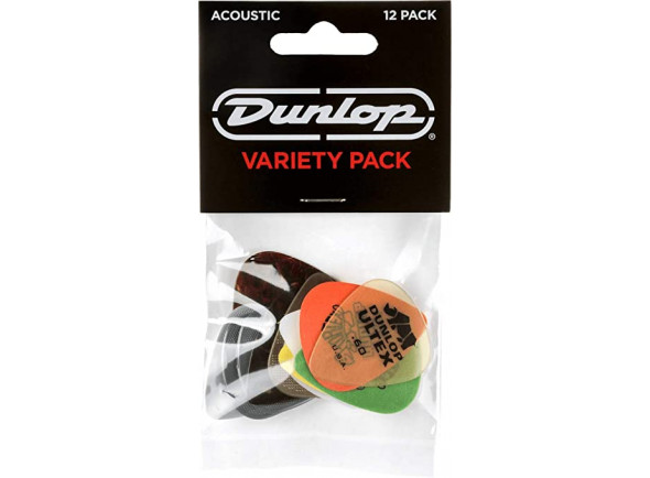 Dunlop PVP112 Acoustic Pick Variety 12er-Set Dunlop PVP112 Acoustic Pick Variety 12er-Set